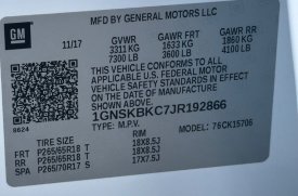 Chevrolet, Tahoe, LT, 2018