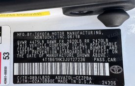 Toyota, Camry, 2018