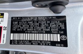 Toyota, Camry, 2019